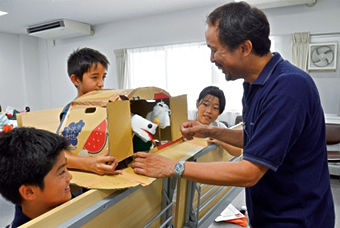 写真：人形劇子ども講座