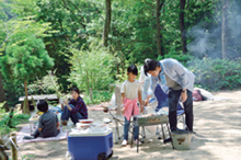 写真:社家郷山キャンプ場