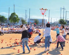 写真：ふれあい運動会の様子