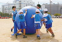 写真：体育大会の様子