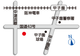 地図：歯科総合福祉センター