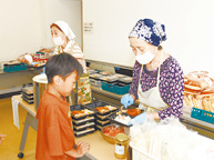 子ども食堂の様子