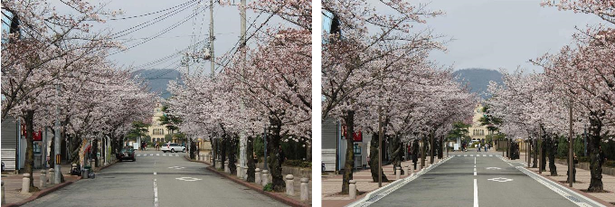 無電柱化イメージの画像