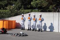 小型ポンプ操法整列