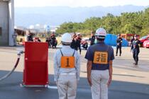 屋内消火栓操法整列