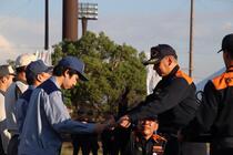 屋内消火栓操法表彰