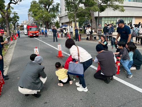 水消火器取扱訓練