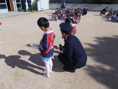 裸火体験のようす