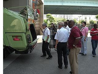 ごみ収集車の説明