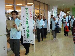 商店街キャンペーン様子