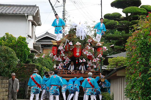 上山口地区・だんじり