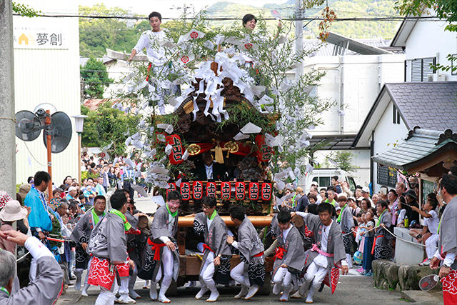 上山口地区・だんじり