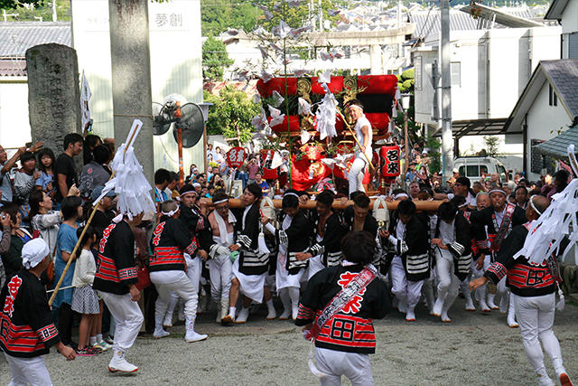 名来地区・だんじり