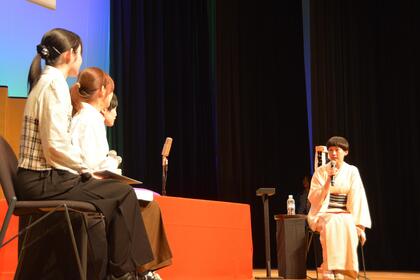 落語家の桂二葉さんトークイベント