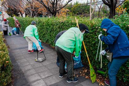 わがまちクリーン大作戦の様子