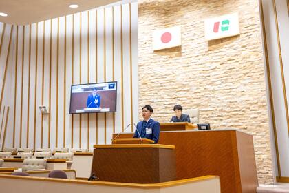 西宮市議会の見学