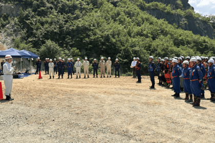 西宮市総合防災訓練（土砂災害訓練）
