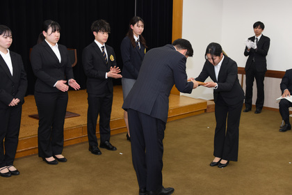 西宮市民体育賞「くすのき」の表彰式