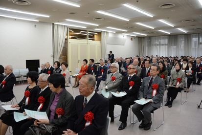 市長あいさつ風景2